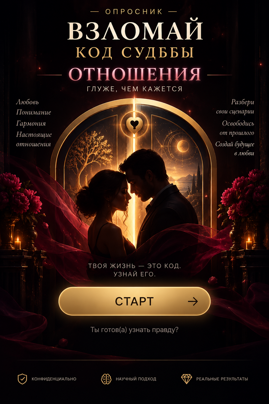 Взломай код судьбы — Отношения